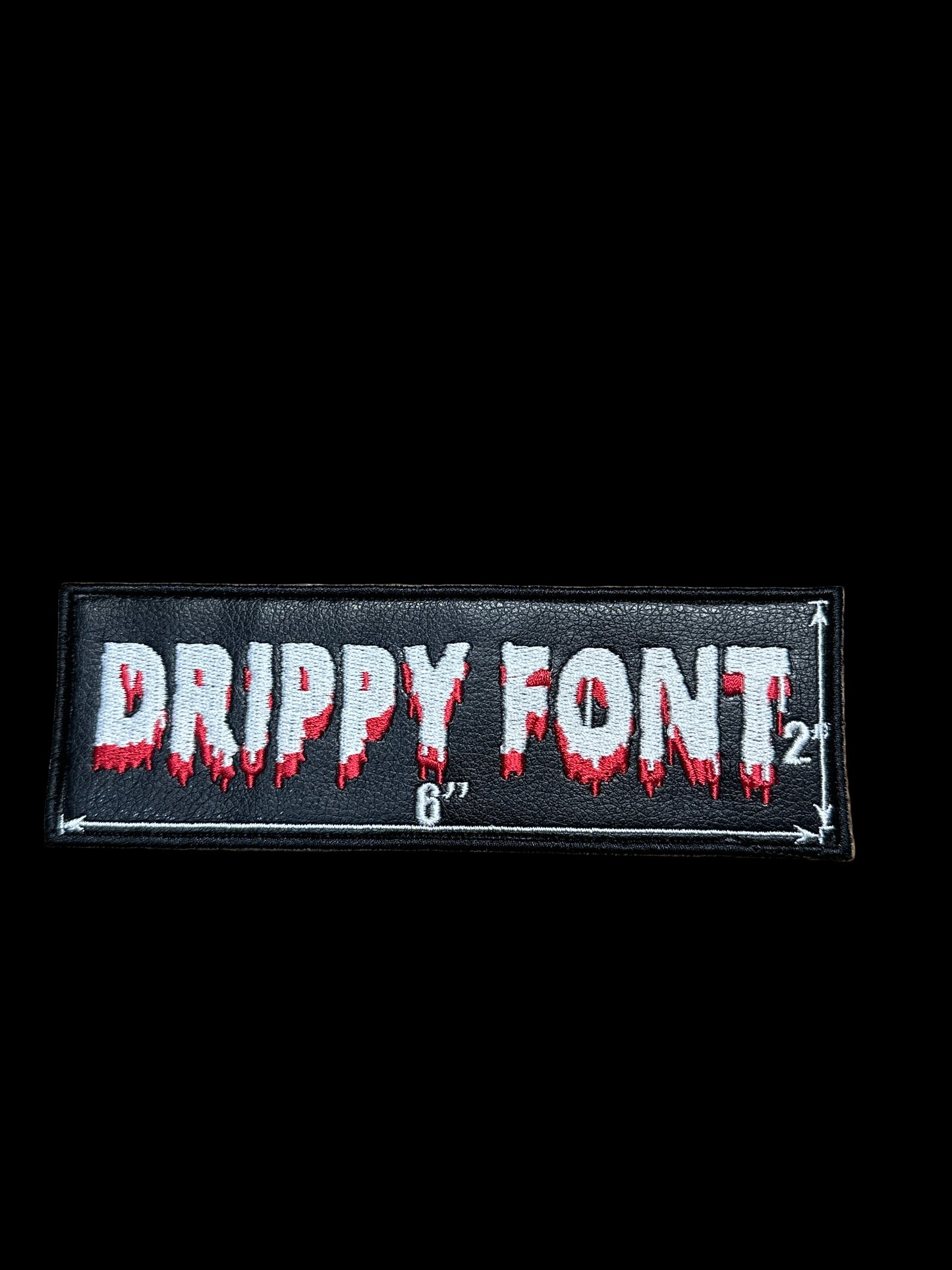 Drippy Font 6X2