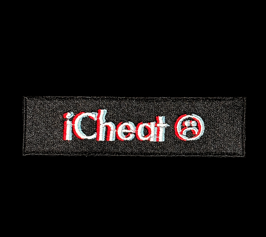 icheat Embroidered patch