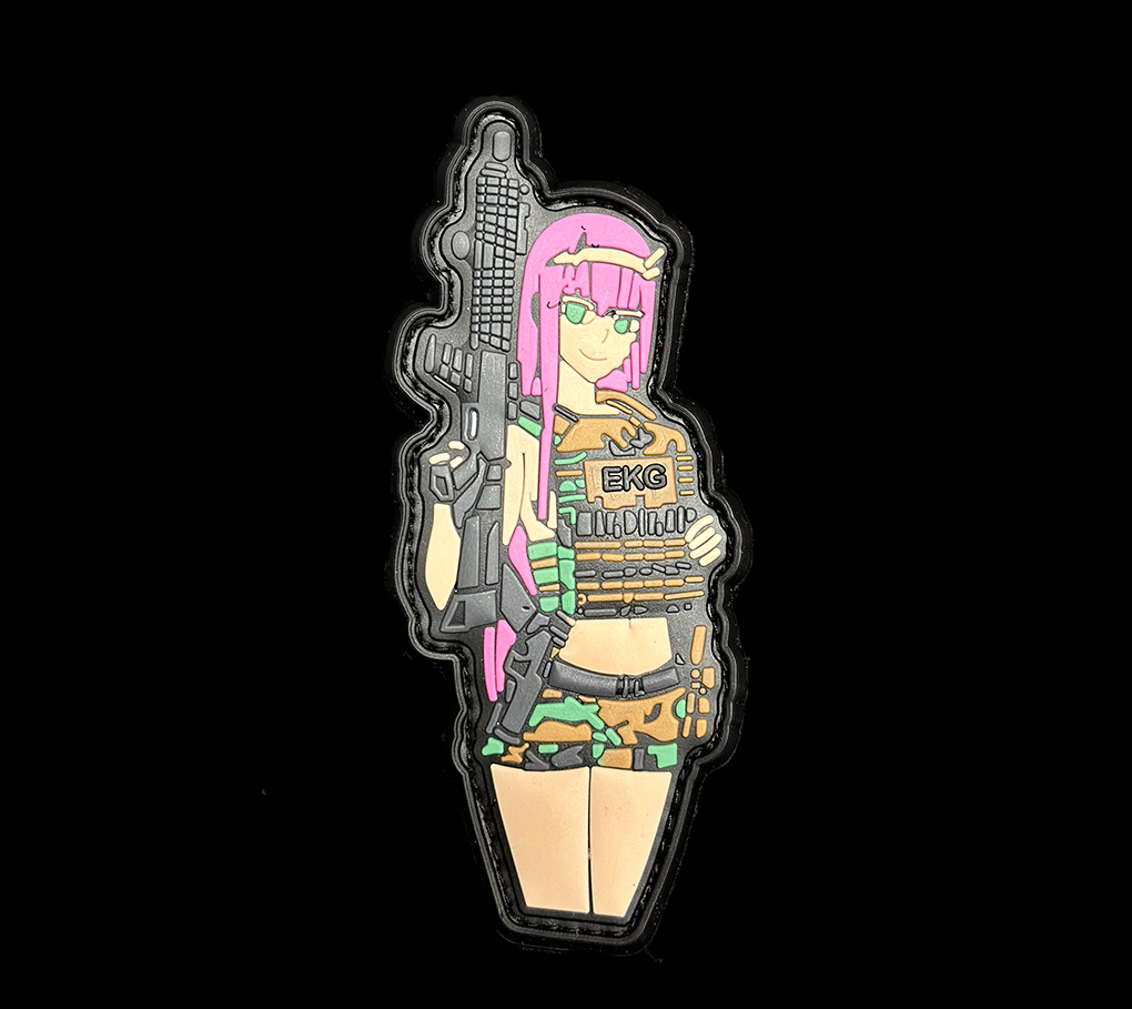 EKG PVC anime girl