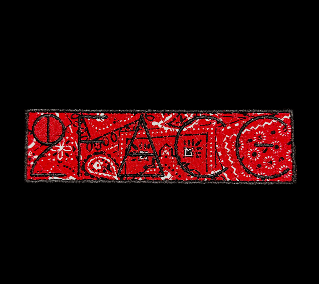 2Face Tab | Red paisley