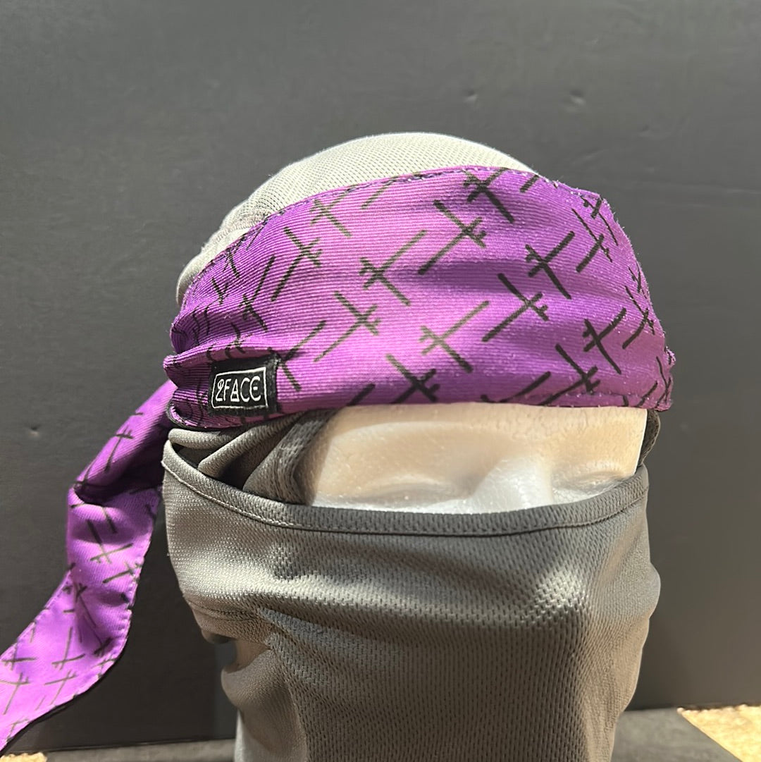 2FT Purple HeadBand (Ultra soft)