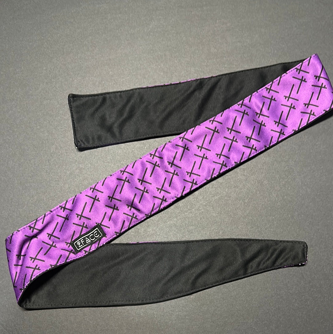 2FT Purple HeadBand (Ultra soft)